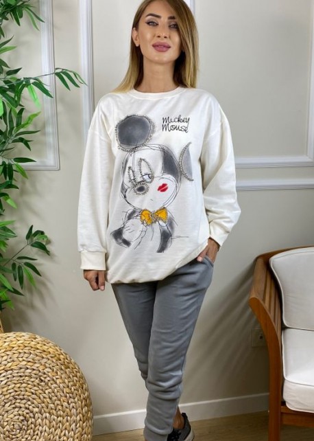 MİCKEY MOUSE TAŞLI SWEAT